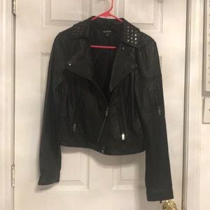 Bebe leather jacket